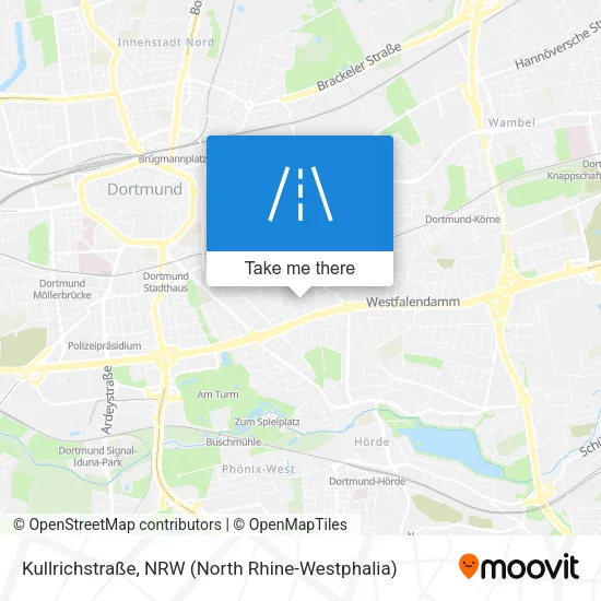 Карта Kullrichstraße