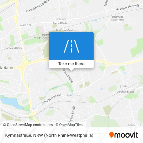 Kymnastraße map