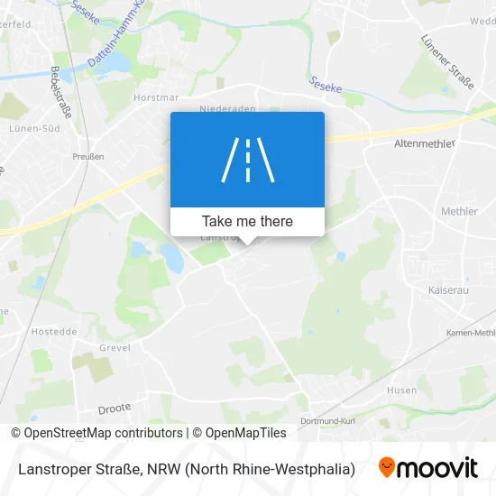 Lanstroper Straße map