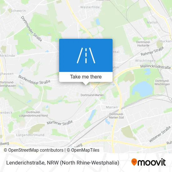 Lenderichstraße map