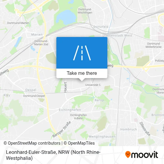 Leonhard-Euler-Straße map