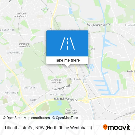 Карта Lilienthalstraße