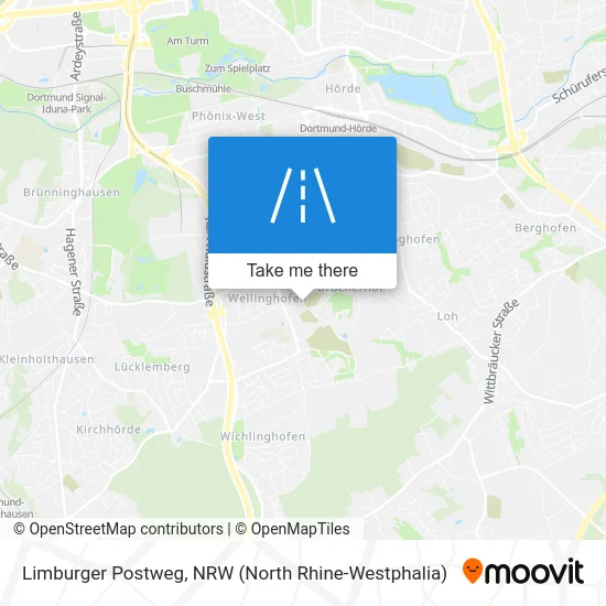 Limburger Postweg map