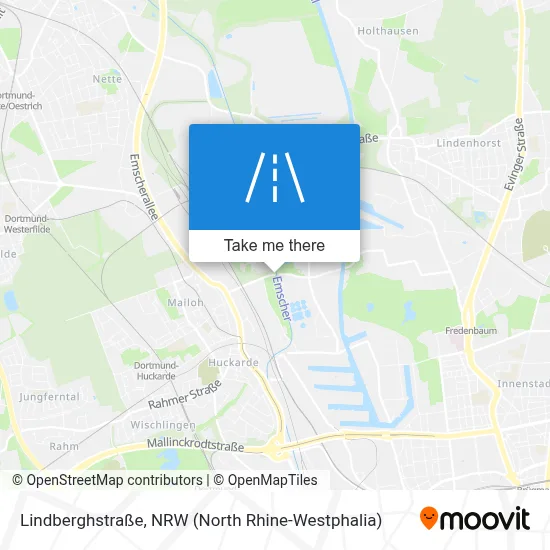 Lindberghstraße map