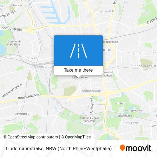 Карта Lindemannstraße