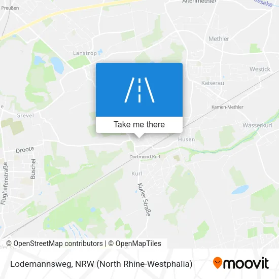 Карта Lodemannsweg