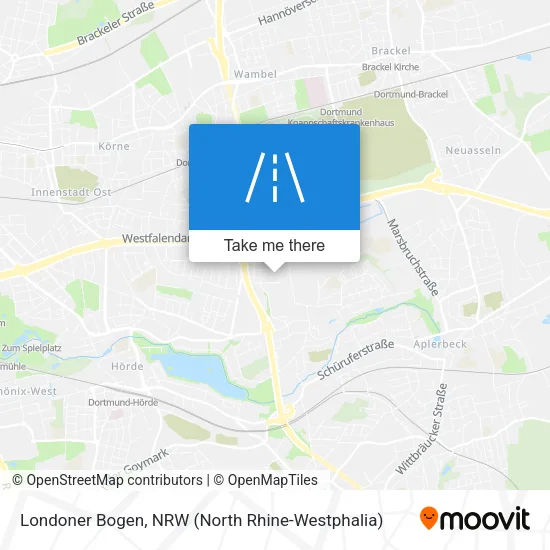 Карта Londoner Bogen
