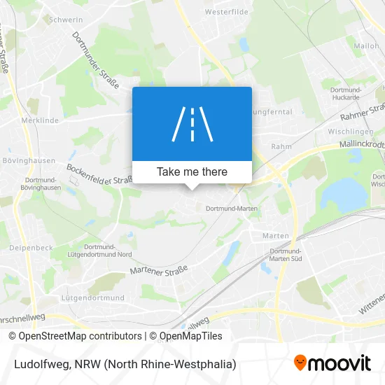 Ludolfweg map