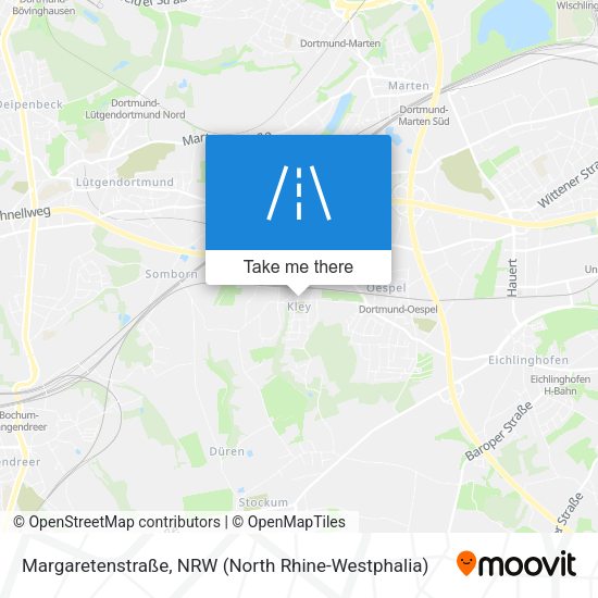 Margaretenstraße map