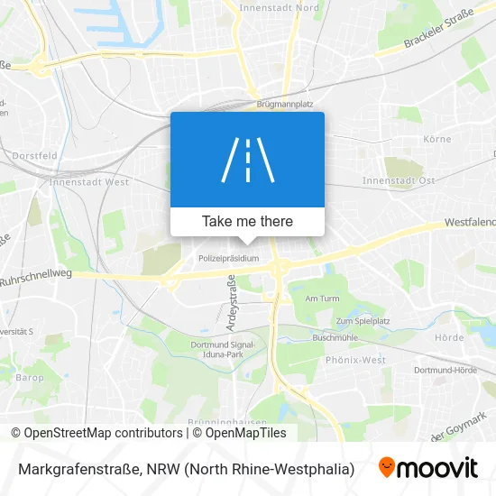 Карта Markgrafenstraße