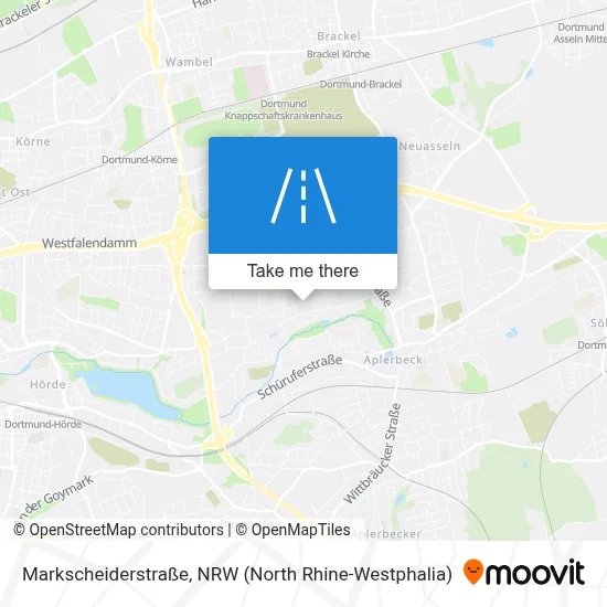 Markscheiderstraße map