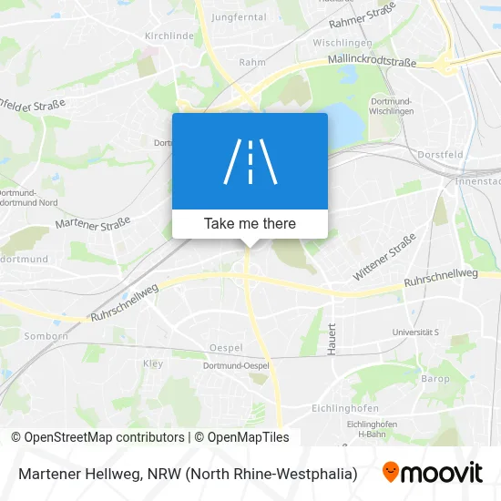 Martener Hellweg map