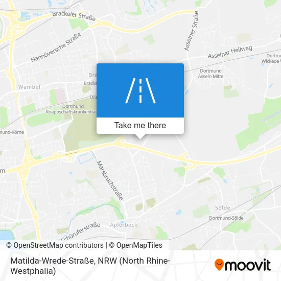 Карта Matilda-Wrede-Straße