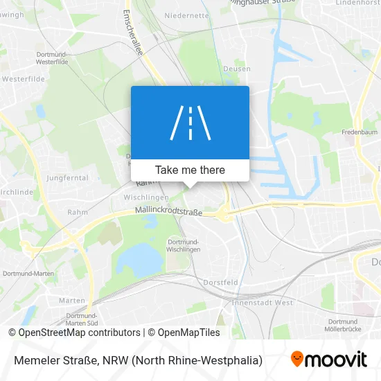 Memeler Straße map