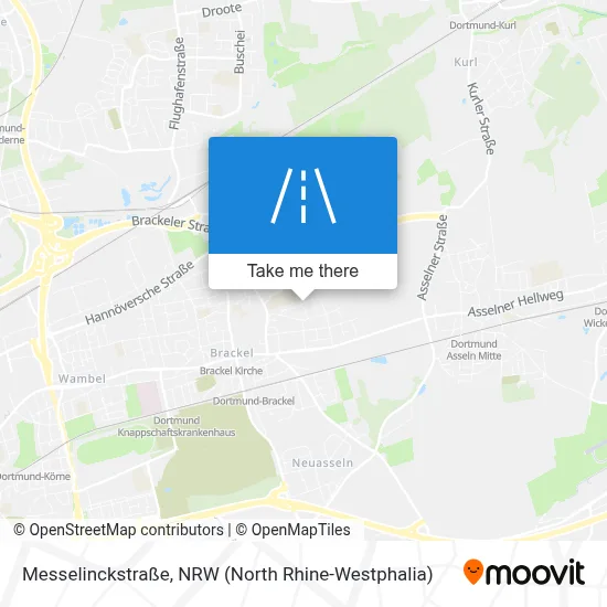 Messelinckstraße map