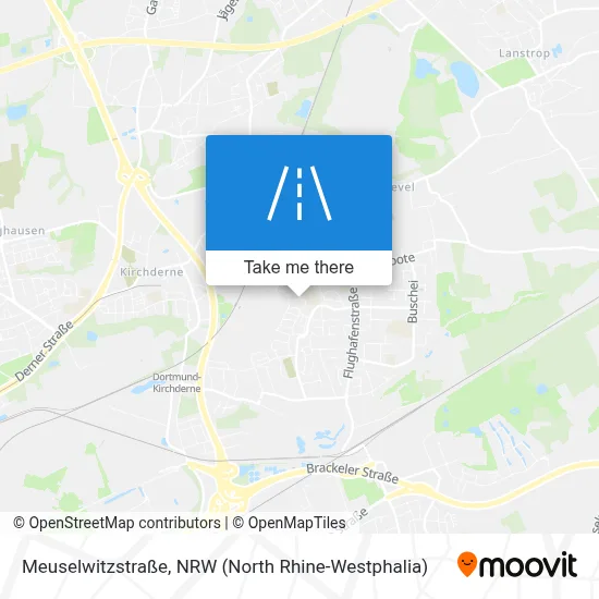 Meuselwitzstraße map