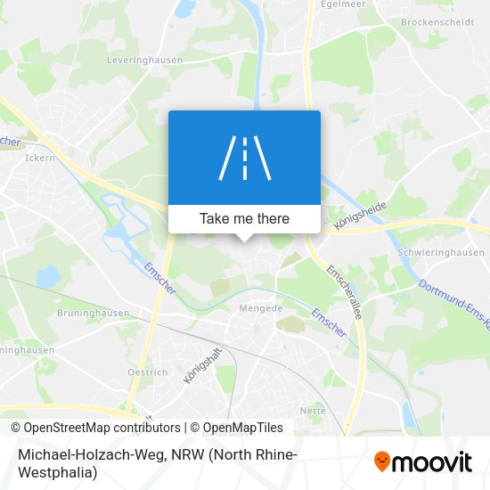 Michael-Holzach-Weg map