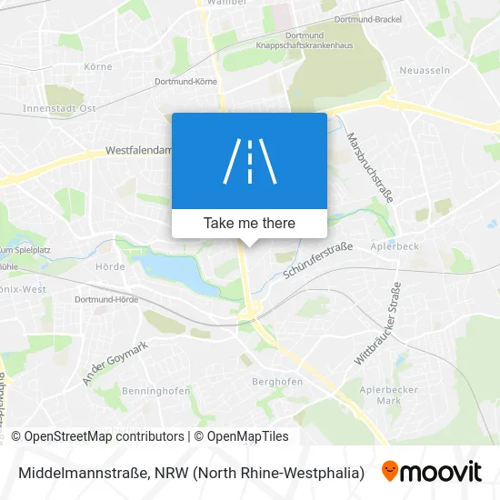 Middelmannstraße map