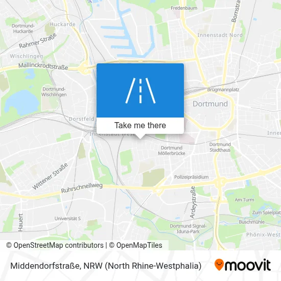 Middendorfstraße map