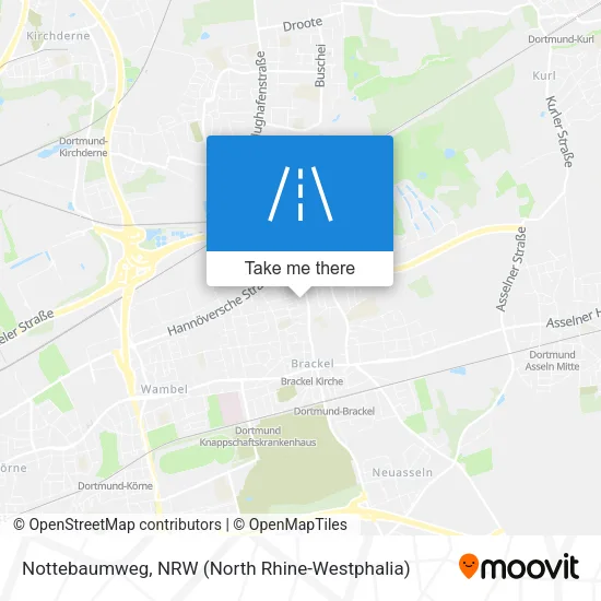 Карта Nottebaumweg
