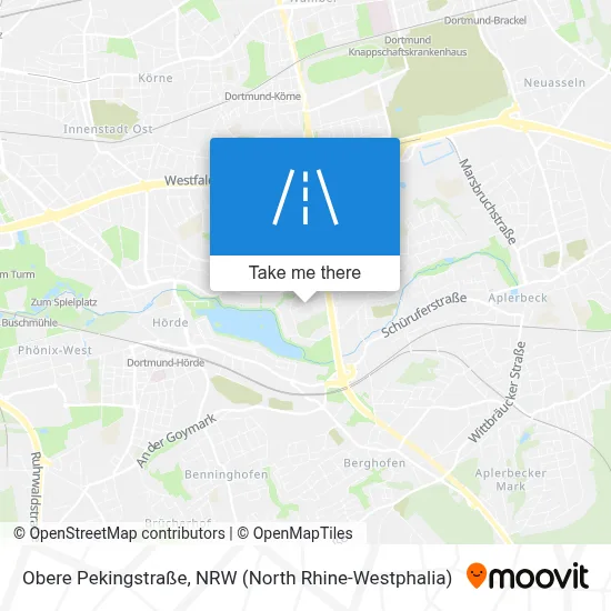 Obere Pekingstraße map