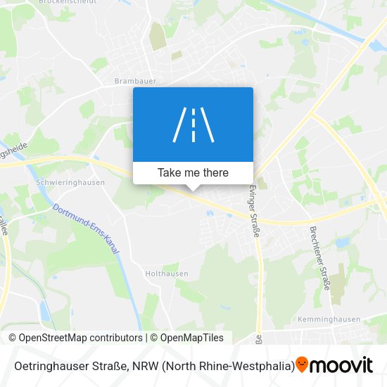 Oetringhauser Straße map
