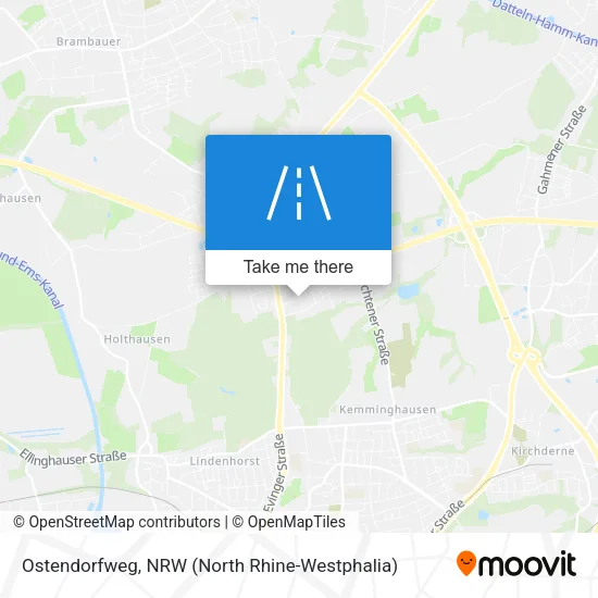 Ostendorfweg map