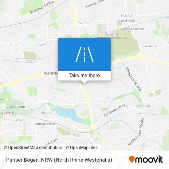 Карта Pariser Bogen