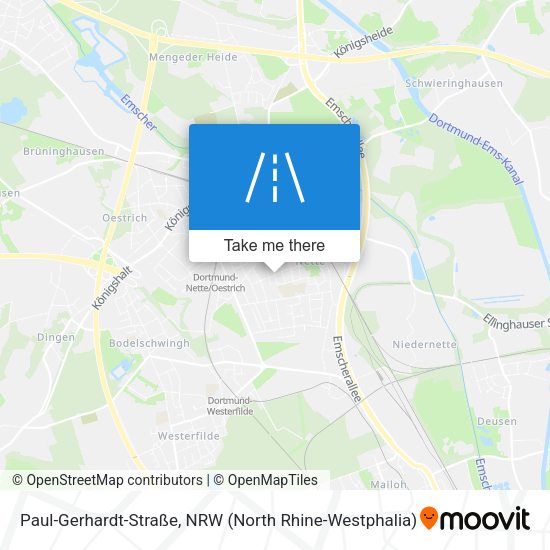 Paul-Gerhardt-Straße map