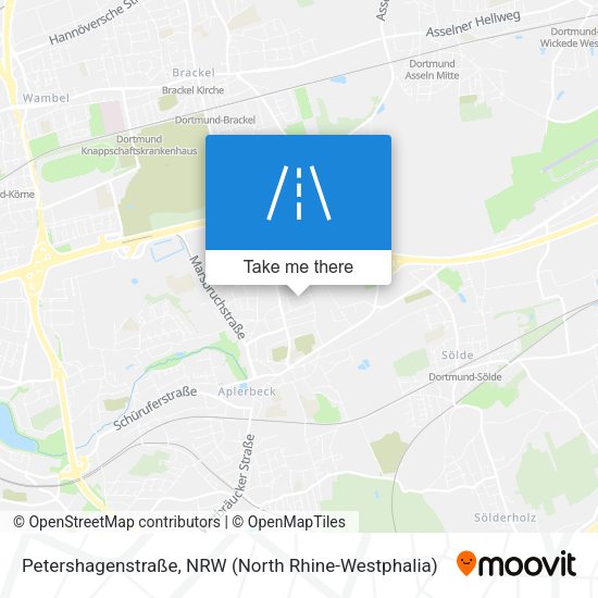 Petershagenstraße map