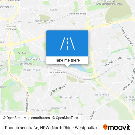 Phoenixseestraße map