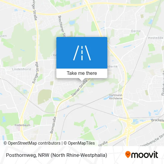 Карта Posthornweg