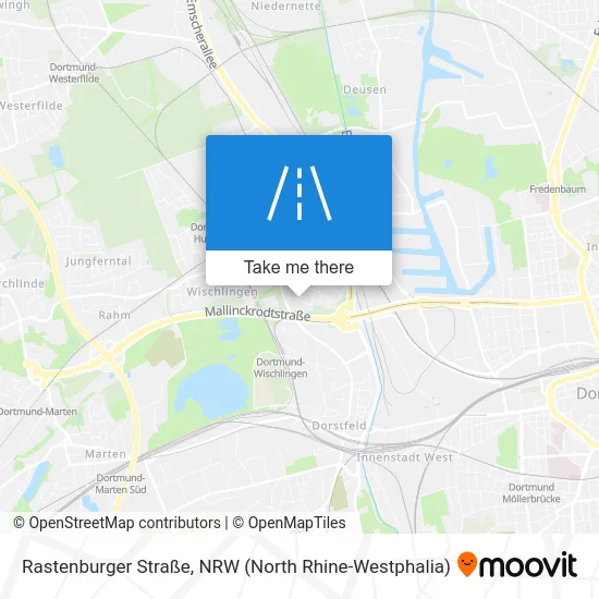 Rastenburger Straße map