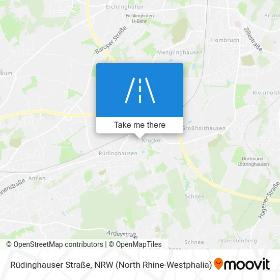 Rüdinghauser Straße map