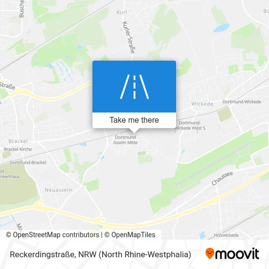 Reckerdingstraße map