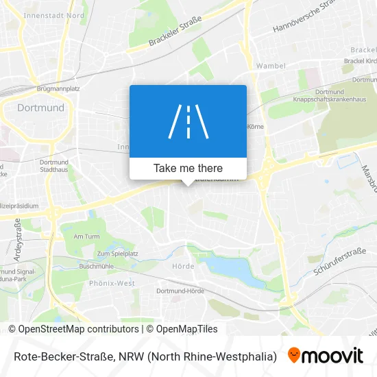 Rote-Becker-Straße map
