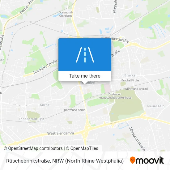 Rüschebrinkstraße map