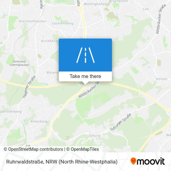 Ruhrwaldstraße map