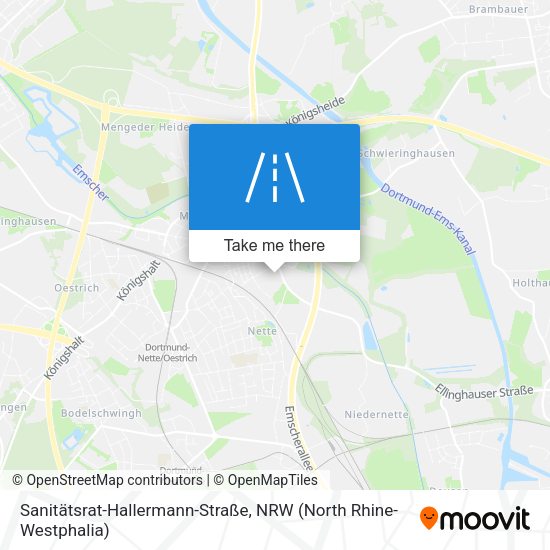 Sanitätsrat-Hallermann-Straße map