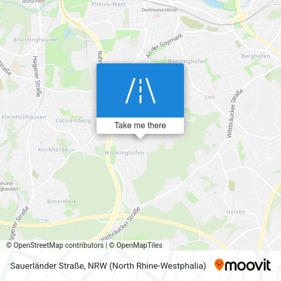 Sauerländer Straße map