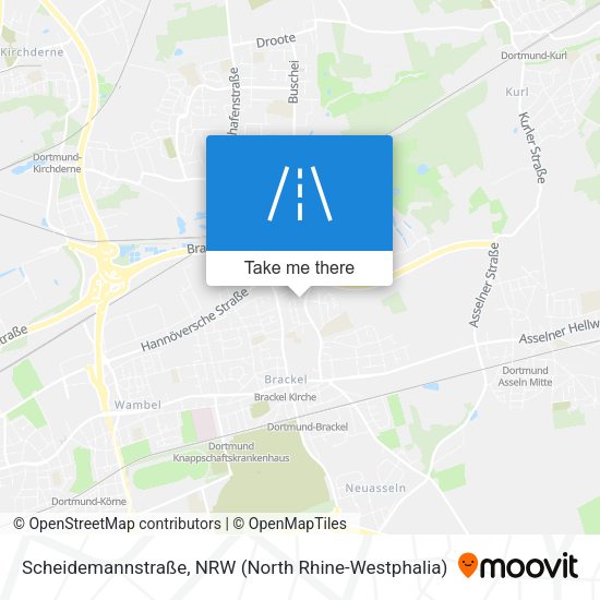 Scheidemannstraße map