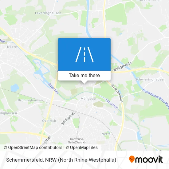 Карта Schemmersfeld