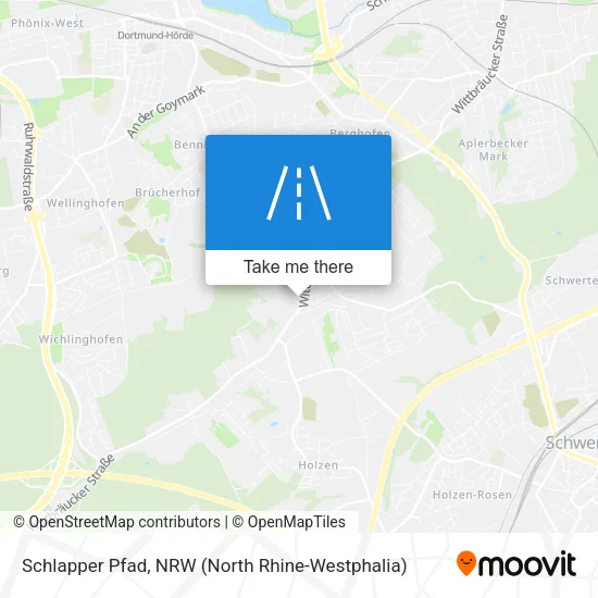 Карта Schlapper Pfad