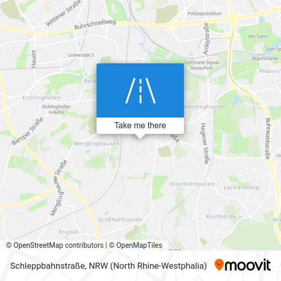 Schleppbahnstraße map