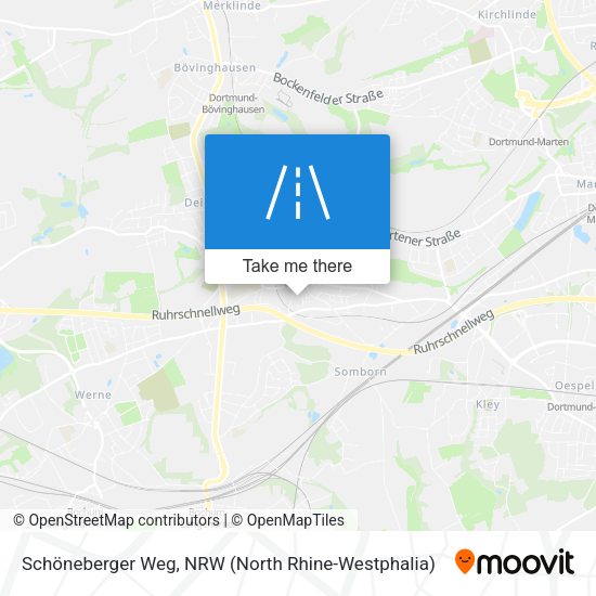Schöneberger Weg map