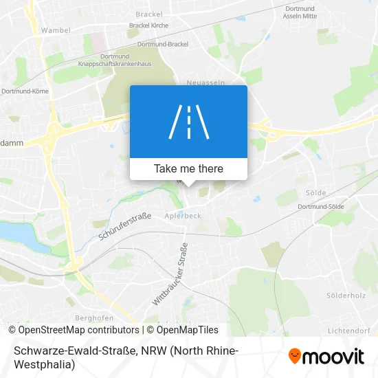 Карта Schwarze-Ewald-Straße