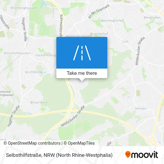 Selbsthilfstraße map
