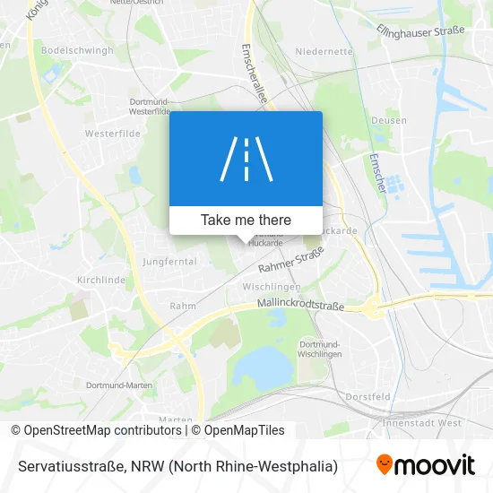 Servatiusstraße map