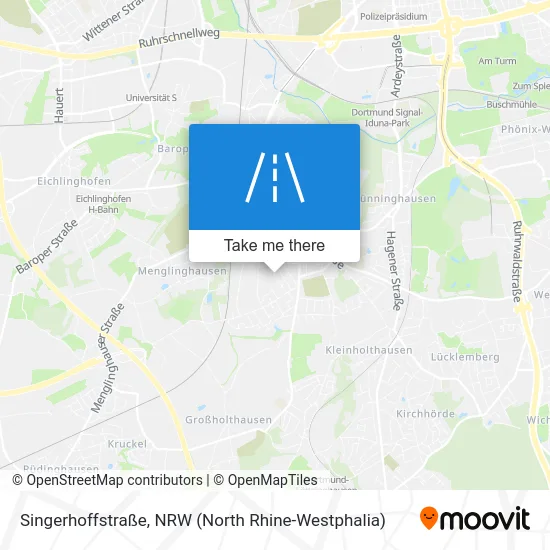 Singerhoffstraße map