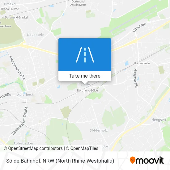 Sölde Bahnhof map